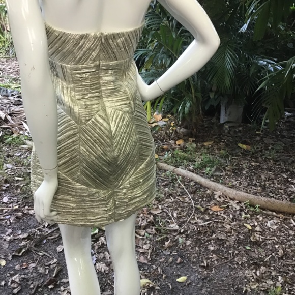 Vintage John Paul Ataker  metal like Dress - Picture 4 of 8